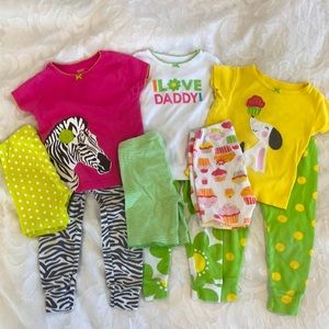 Carters spring/summer PJ sets